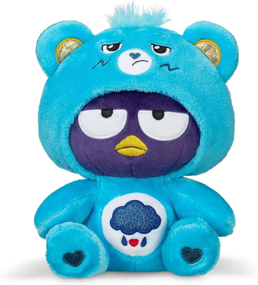 Sanrio Hello Kitty & Friends x Care Bears Beary Besties Badtz-Maru Dressed As Grumpy Bear 9-Inch Plush