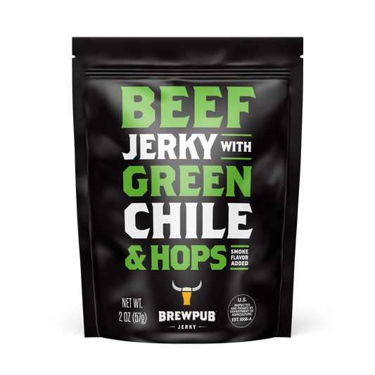 Brewpub Green Chile & Hops Beef Jerky