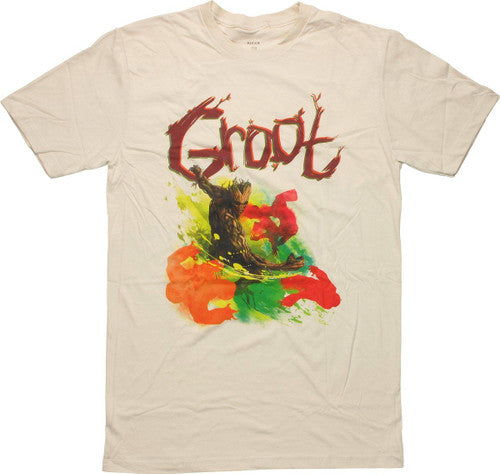 Guardians of the Galaxy Groot Swipe T-Shirt Sheer
