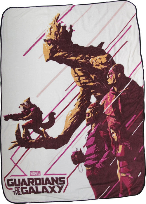 Guardians of the Galaxy Heroes Sketch Blanket