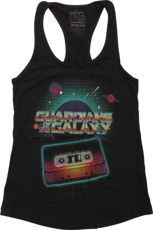 Guardians of the Galaxy Mixed Tape Junior Tank Top