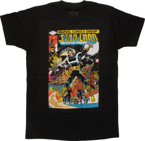 Guardians of the Galaxy Star Lord Cover 1 T-Shirt