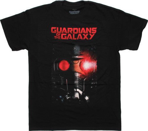 Guardians of the Galaxy Star Lord Helmet T-Shirt