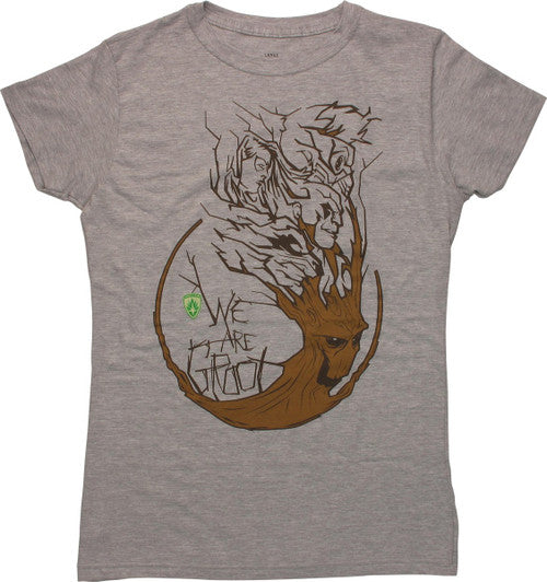 Guardians of the Galaxy We Are Groot Baby T-Shirt