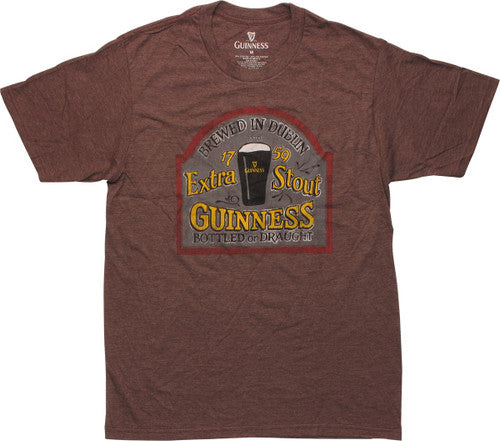 Guinness Brewed in Dublin 1759 T-Shirt Sheer