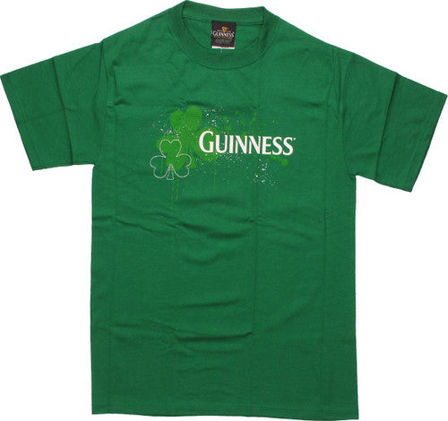 Guinness Clovers Name T-Shirt
