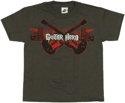 Guitar Hero Flames Youth T-Shirt