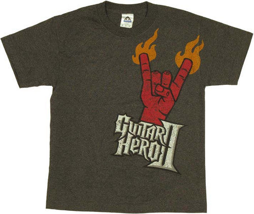 Guitar Hero Horns Youth T-Shirt