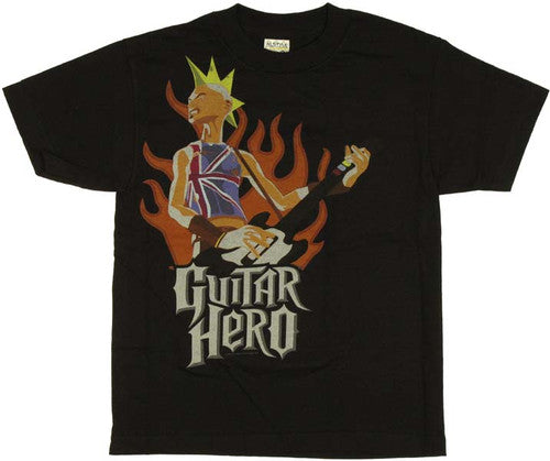 Guitar Hero Johnny Flame Youth T-Shirt