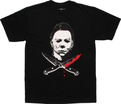 Halloween 2 Myers Knives T-Shirt