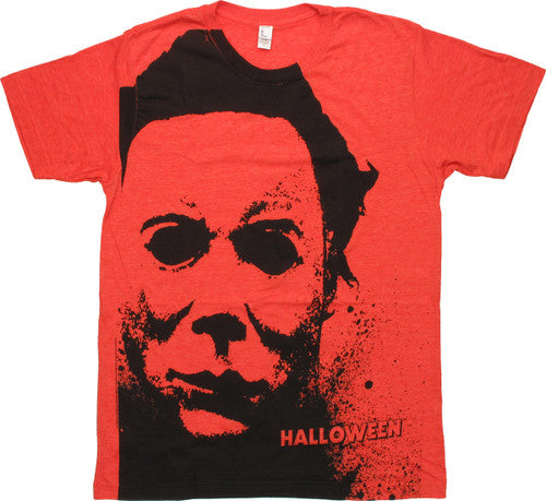 Halloween Face T-Shirt Sheer