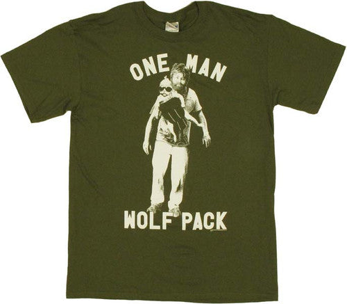 Hangover Alan One Man Wolf Pack T-Shirt
