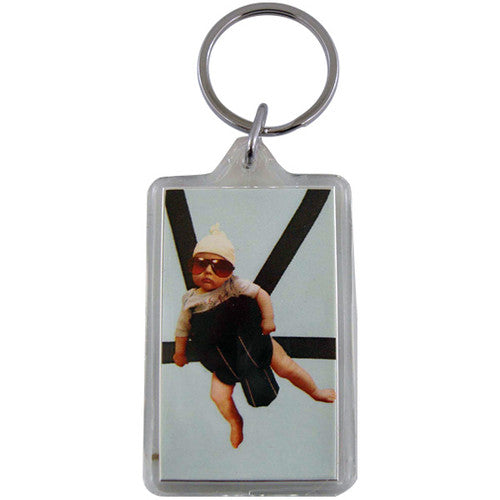 Hangover Baby Keychain in Blue