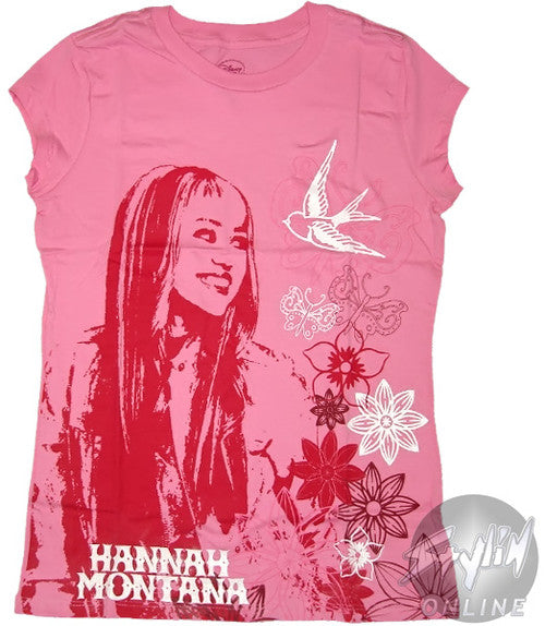 Hannah Montana Flowers Tween T-Shirt