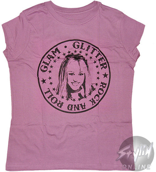 Hannah Montana Rock Roll Glam Tween T-Shirt