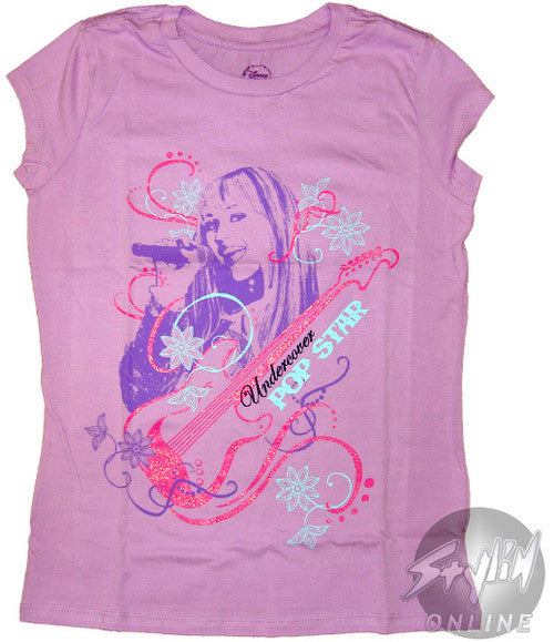 Hannah Montana Undercover Pop Star Tween T-Shirt