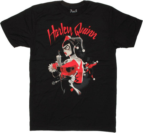 Harley Quinn Gun T-Shirt Sheer