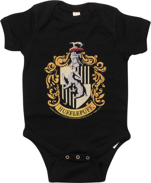 Harry Potter Hufflepuff Insignia Snap Suit