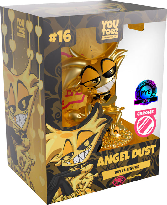 Youtooz Hazbin Hotel Golden Chrome Angel Dust