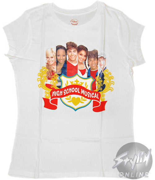 High School Musical Crest Tween T-Shirt