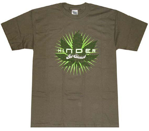 Hinder Get Stoned Leaf T-Shirt