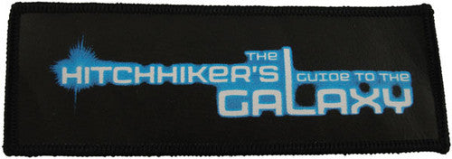 Hitchhikers Guide to the Galaxy Patch in Blue