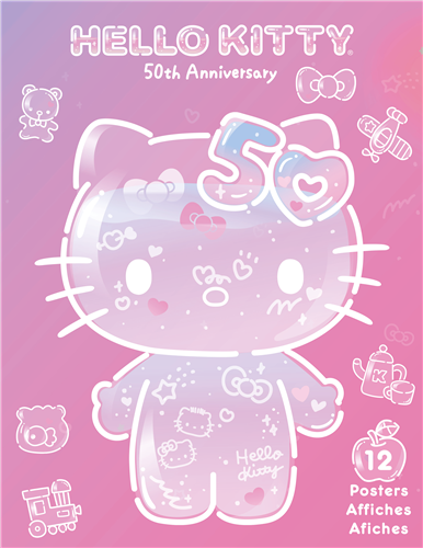 Hello Kitty 50th Anniversary Poster Book