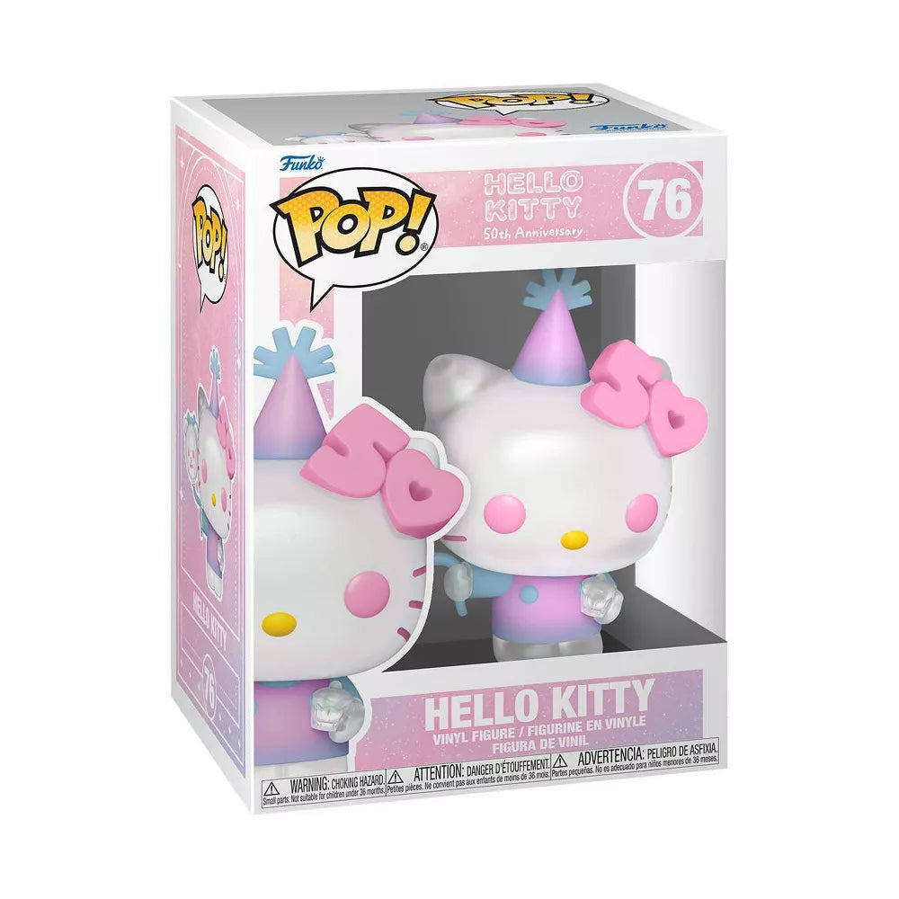 Funko Pop! Sanrio: Hello Kitty - Hello Kitty with Balloons, 50th Anniversary