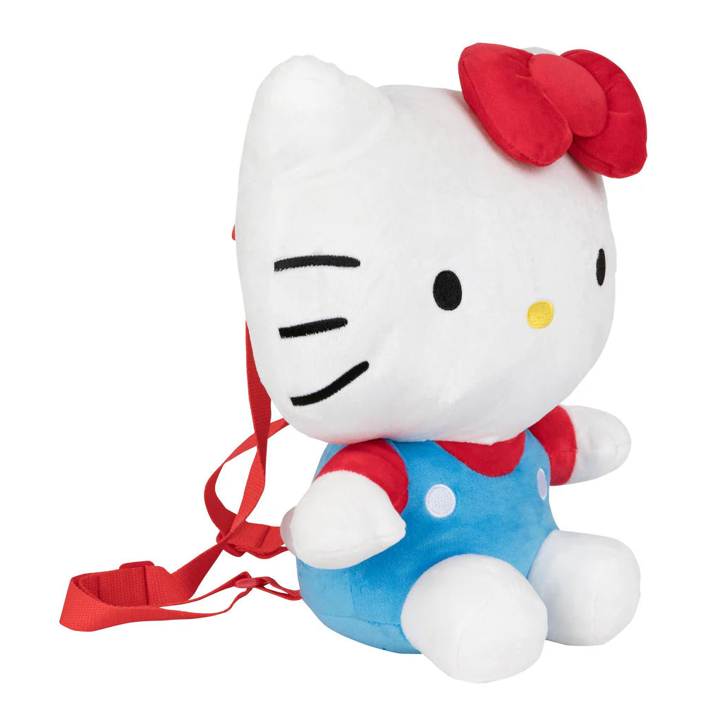 Sanrio 14" Big Red Bow Hello Kitty Plush Backpack