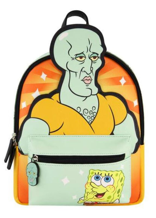 Spongebob Squarepants Handsome Squidward Mini Backpack