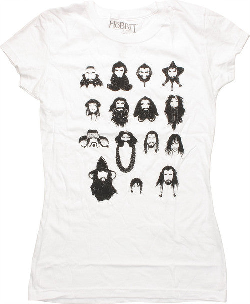 Hobbit Beards of Middle Earth Baby T-Shirt
