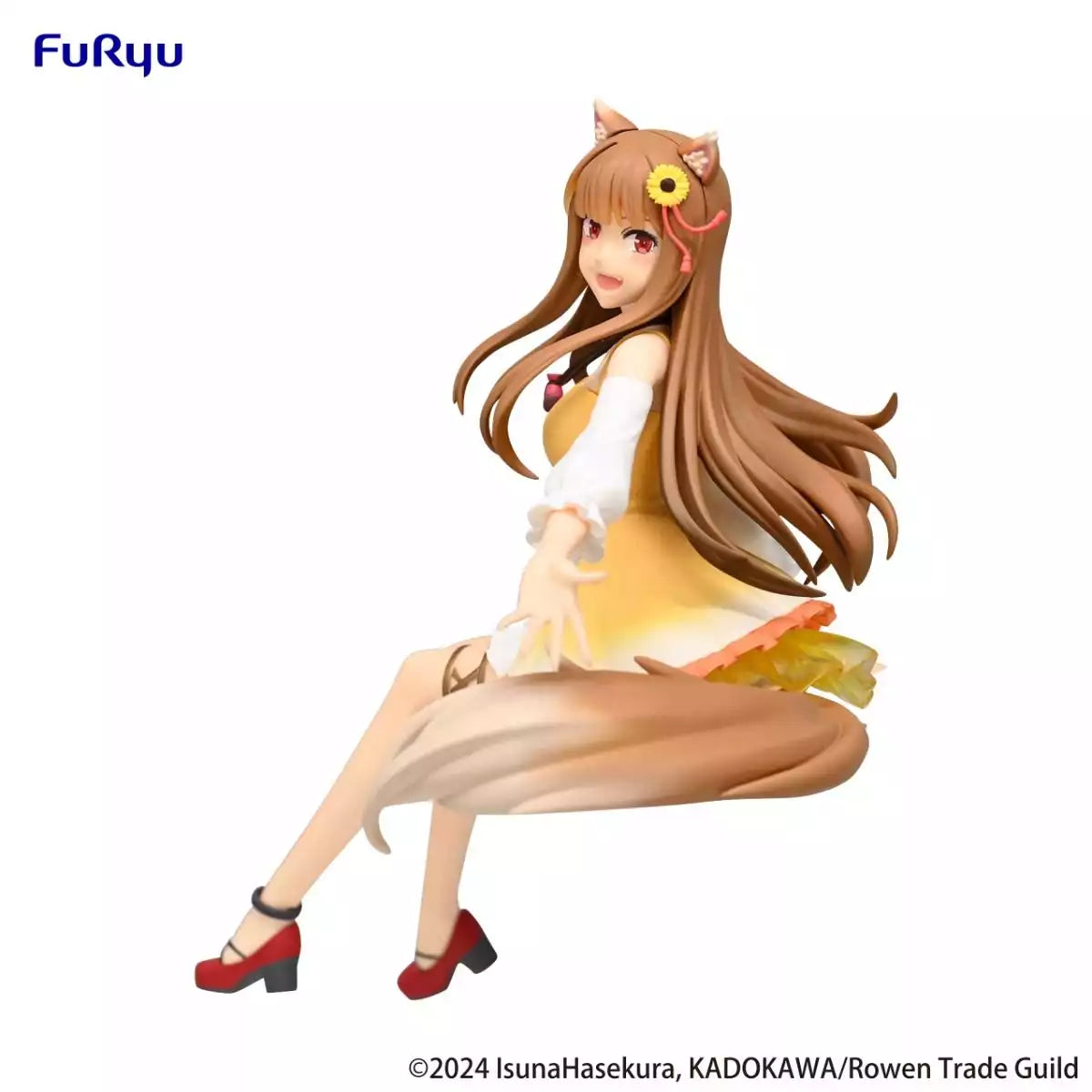 Spice & Wolf Holo Sunflower Dress Ver. Noodle Stopper Figure