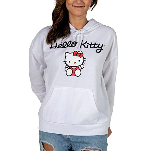 Hello Kitty Sewn Bow Pull Hoodie