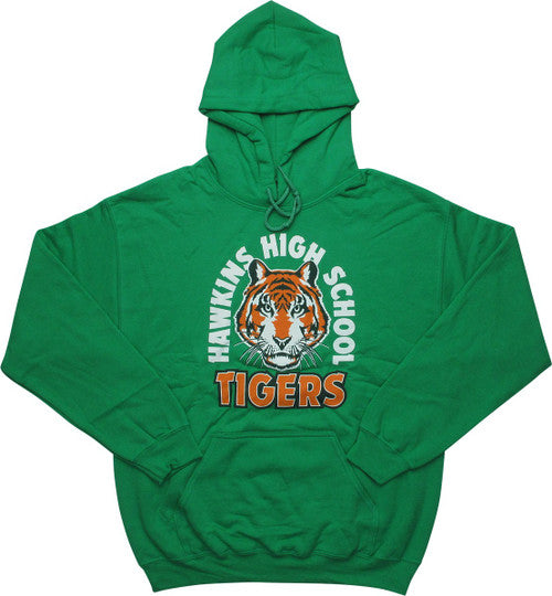 Stranger Things Hawkins Tigers Pullover Hoodie