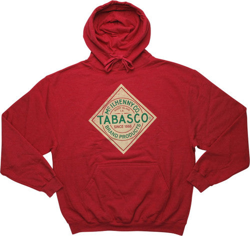 Tabasco Sauce Logo Distressed Hoodie