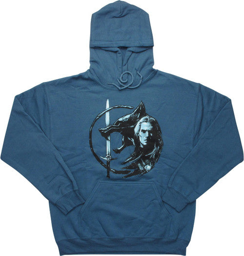 Witcher Geralt Icons Pullover Hoodie