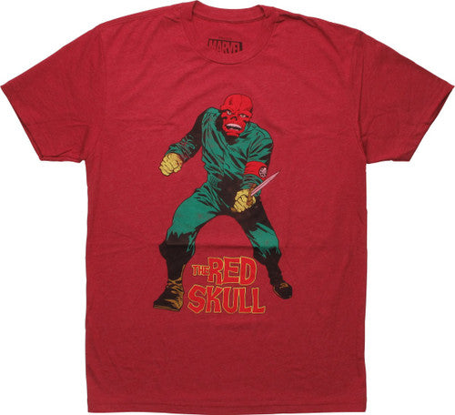 Hydra Red Skull Ready To Fight T-Shirt