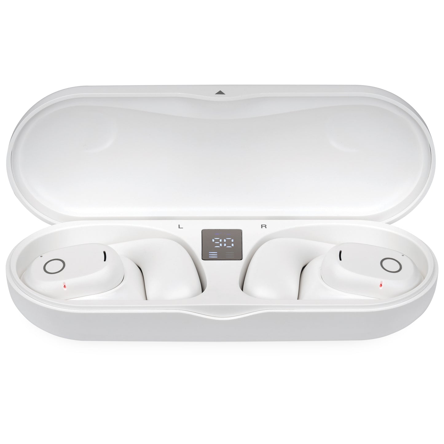 True Wireless Open Ear Earbuds - White