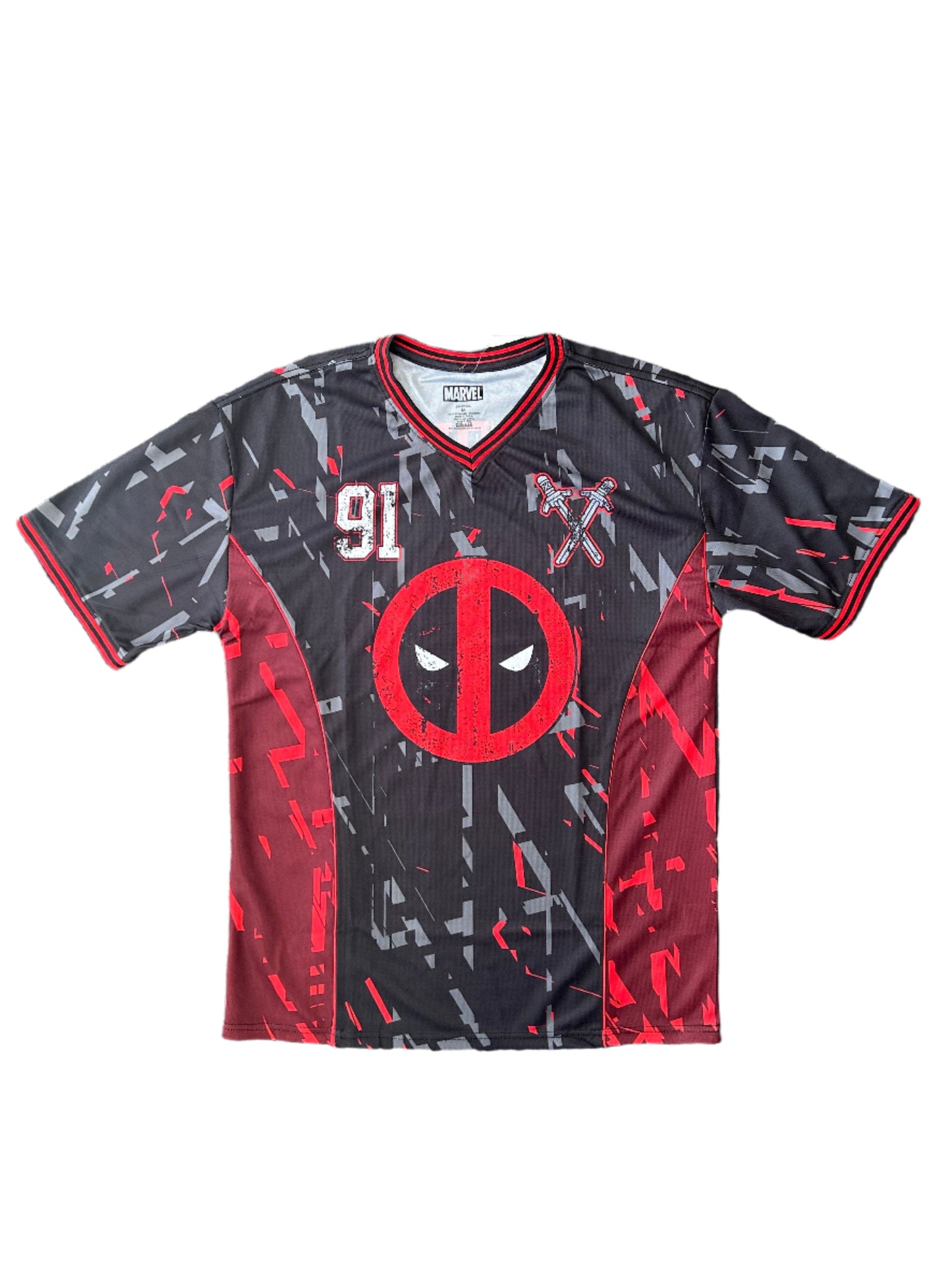 Deadpool Distressed Jersey