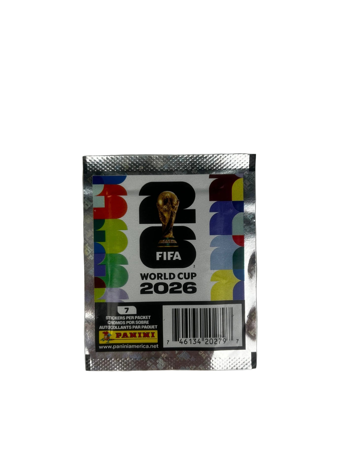 FIFA World Cup Panini 2026 Soccer Sticker Pack [7 Stickers]