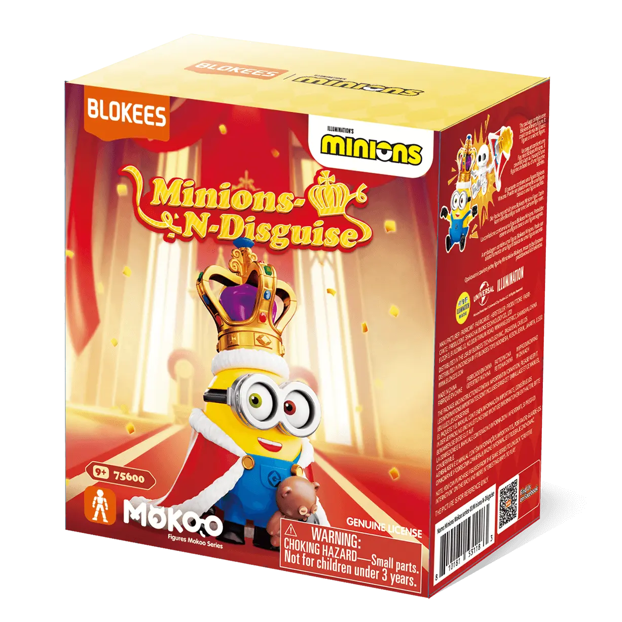 Blokees Minions Mokoo Figures Mokoo Series - 01 N-Disguise Blind Box (1 random)