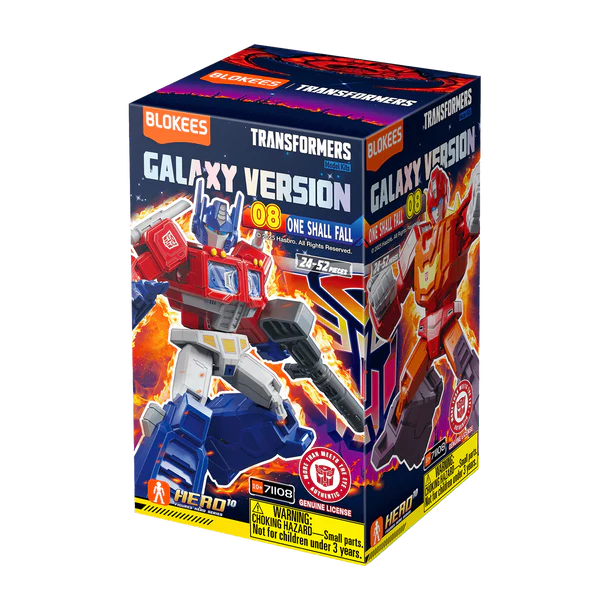 Blokees Transformers Galaxy Version 08 "One Shall Fall" Blind Box (1 random)