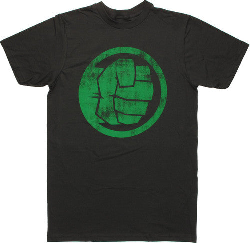 Incredible Hulk Fist Icon T-Shirt Sheer