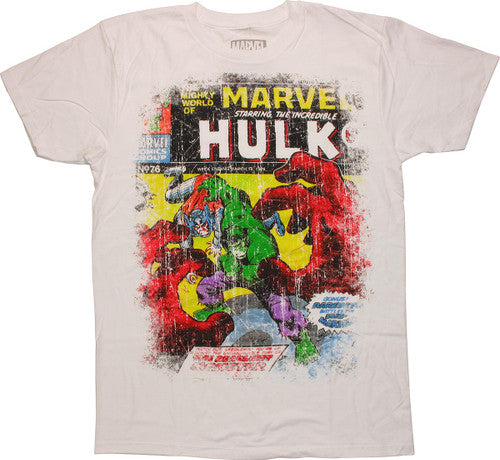 Incredible Hulk Mighty World Cover T-Shirt Sheer