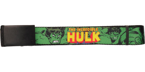 Incredible Hulk Name Expressions Wide Mesh Belt