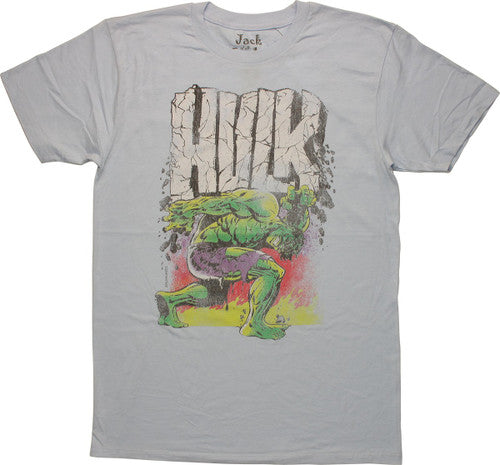 Incredible Hulk Name Crush T-Shirt Sheer