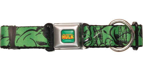 Incredible Hulk Name Expressions Pet Collar