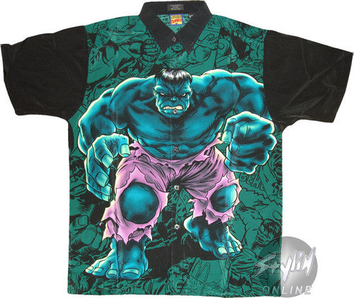 Incredible Hulk Stance Youth Club Shirt