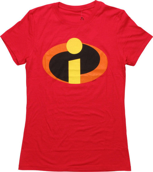 Incredibles Symbol Mighty Fine Juniors T-Shirt