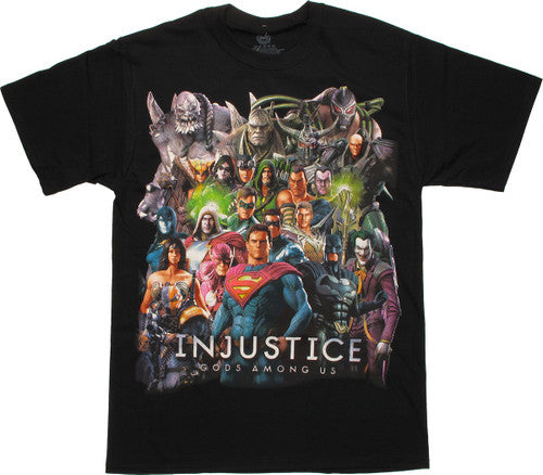 Injustice Gods Among Us Group T-Shirt